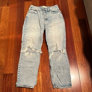 Abercrombie Curve Love Dad High Rise Jeans